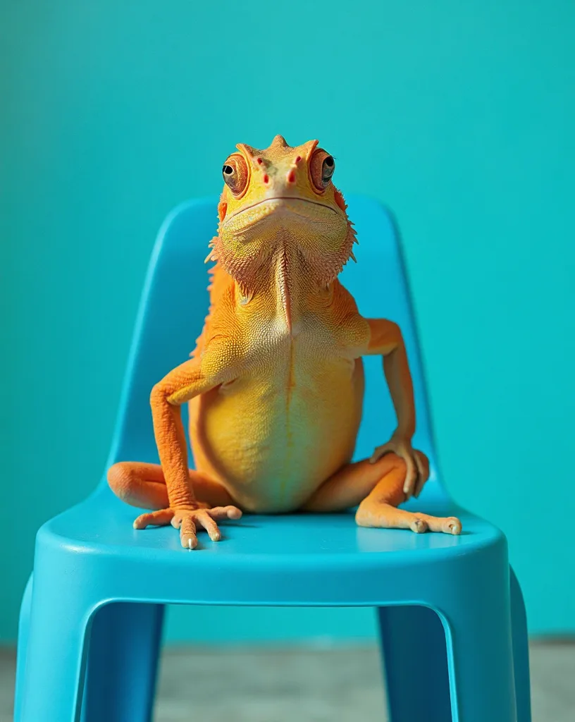 O Camaleão Daltônico — Camuflagem perfeita, cor sempre errada