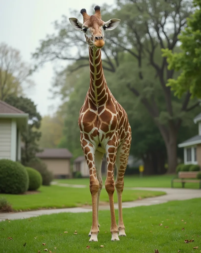 Versão 1 de A Girafa com Medo de Altura