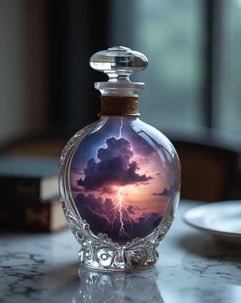 Tempesta — A nuvem de tempestade em frasco de perfume