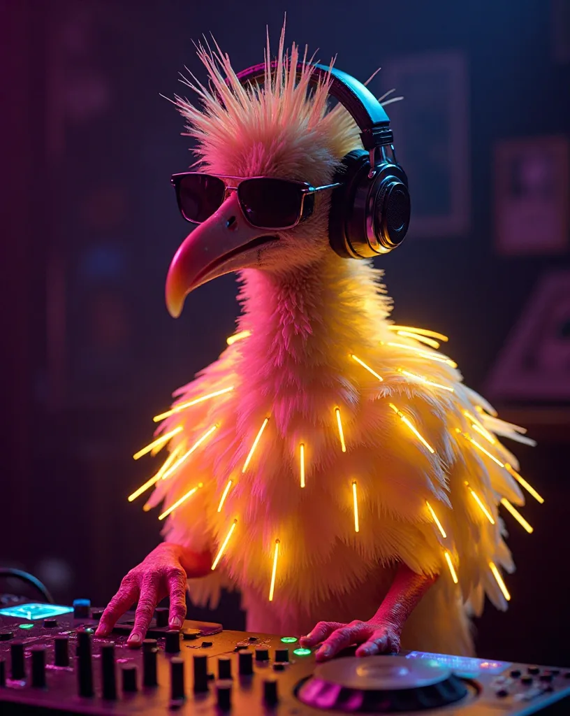 VaporDodo — O pássaro extinto DJ de synthwave